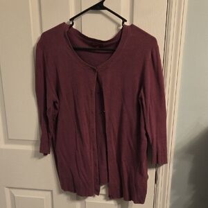 Merona Purple Knit Sweater